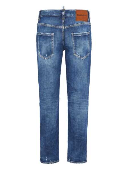 Blugi DSQUARED2 DSQUARED2 Jenna Jean Clothing BLUE Femei (BM 18677979) 2
