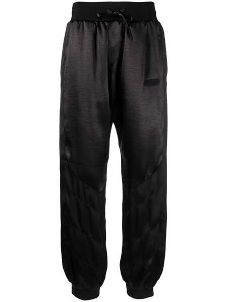 Pantaloni casual DSQUARED2 DSQUARED2 Techno Fabric Track Pants Black Femei (BM 18677982) 1
