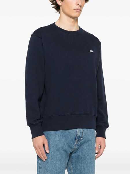 Pulovere AUTRY Autry Cotton Sweatshirt BLUE Femei (BM 18678093) 3