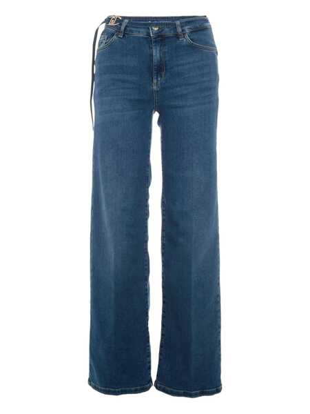 Blugi Liu Jo Liu Jo Blue Jeans With Belt Detail BLUE Femei (BM 18678198) 1