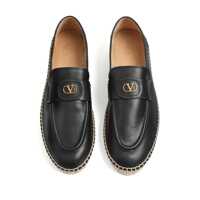 Mocasini Valentino Garavani pentru Barbati - Mocasini Valentino Garavani Valentino Garavani Palm Avenue Espadrilles Black Barbati (BM 18678705) - B-mall.ro