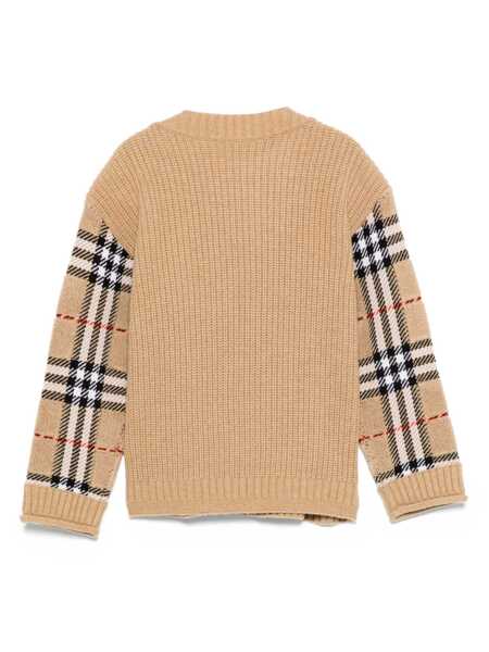 Pulovere casual Burberry KID BOY KNITS Beige Baieti (BM 18678789) 2