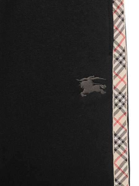 Pantaloni Burberry KID BOY JERSY TRSRS Black   Baieti (BM 18678795) 3