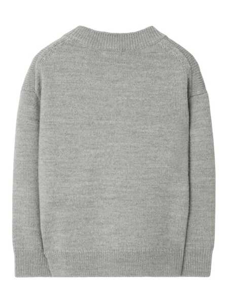 Pulovere casual Burberry KID BOY KNITS Gray Baieti (BM 18678807) 2