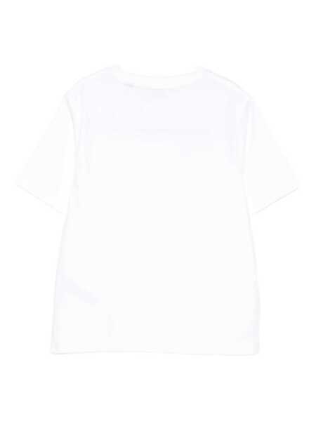 Tricouri Burberry KID BOY T-SHIRTS White Baieti (BM 18678819) 2