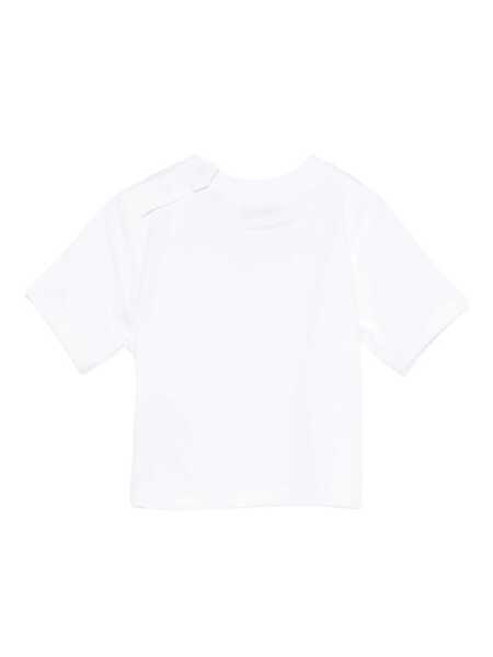 Tricouri Burberry INF BOY T-SHIRTS White Baieti (BM 18678822) 2