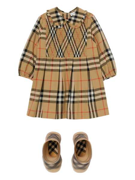 Rochii Burberry INF GIRL DRESSES Beige Fete (BM 18678828) 3