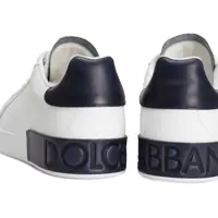 Sneakers pentru Barbati - Sneakers Dolce & Gabbana Portofino Sneakers BIANCO/BLU Barbati (BM 18679000) - B-mall.ro