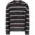 Marni Striped wool mohair Sweater DARK GREY