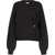 LOULOU DE SAISON Draped Sweater BLACK