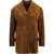 Salvatore Santoro Suede leather Jacket TOBACCO