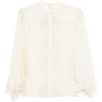 Bluze Silk georgette and lace Blouse Femei