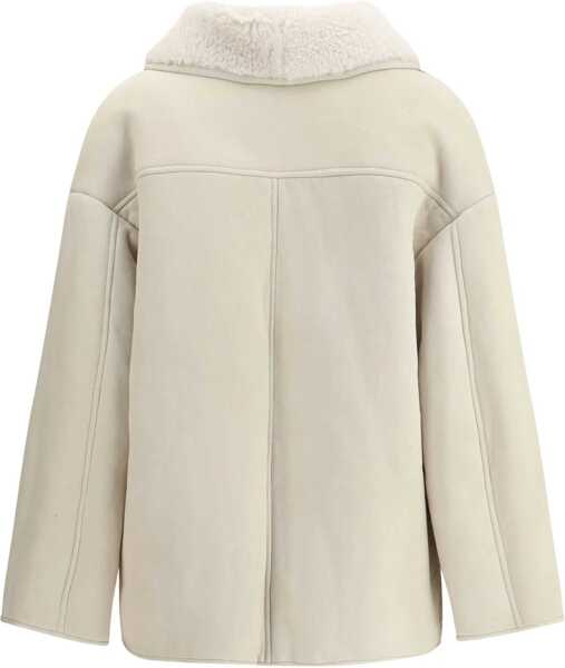 Jachete Salvatore Santoro Shearling Jacket IVORY Femei (BM 18679156) 2