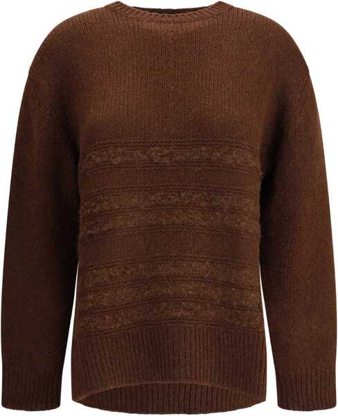 Pulovere Fabiana Filippi Camel Sweater EBANO Femei (BM 18679177) 1