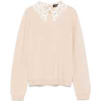 Pulovere Lace collar Sweater Femei