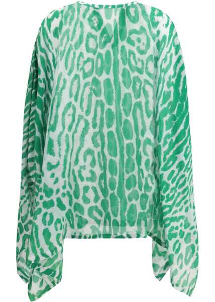 Rochii Tom Ford Kaftan Dress DESERT/EMERALD Femei (BM 18679357) 2
