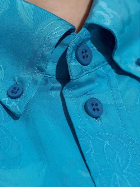 Camasi casual Balenciaga Cocoon Shirt SKY BLUE Femei (BM 18679360) 5