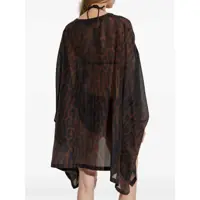 Imbracaminte Dama pagina 83 - Rochii Tom Ford Kaftan Dress BROWN/BLACK Femei (BM 18679390) - B-mall.ro
