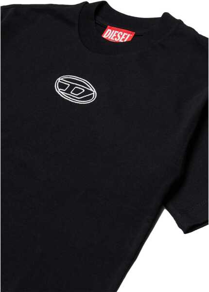 Tricouri Diesel T-Shirt Tixan BLACK Fete (BM 18679453) 3