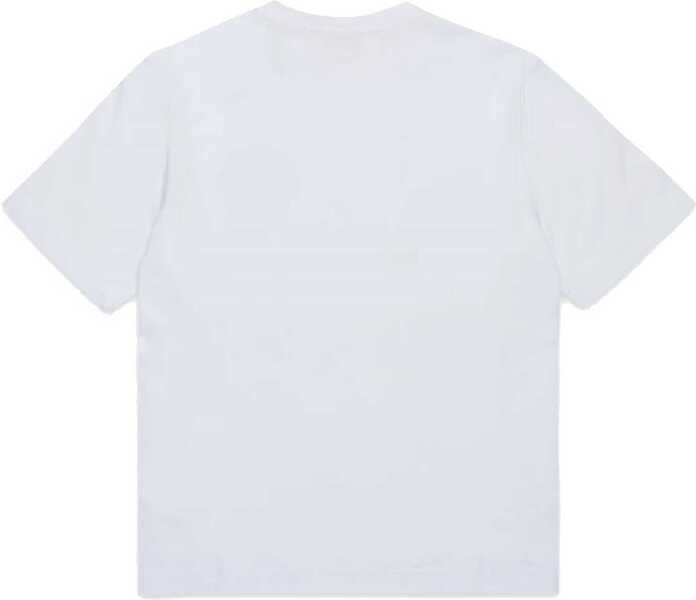 Tricouri Diesel Tpatch Over T-Shirt WHITE Baieti (BM 18679456) 2