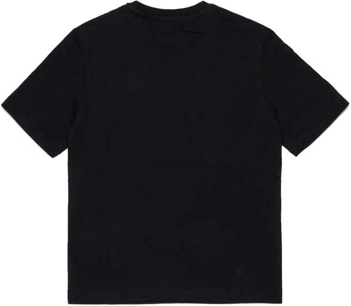 Tricouri Diesel Tpatch Over T-Shirt BLACK Baieti (BM 18679459) 2