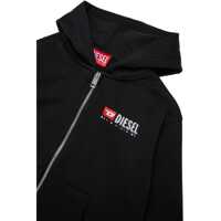 Hanorace pentru Baieti - Hanorace Diesel Sdropshoodz Over Sweatshirt BLACK Baieti (BM 18679465) - B-mall.ro