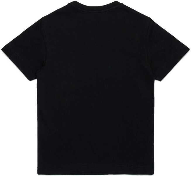 Tricouri Diesel Tadjustq10 T-Shirt BLACK Baieti (BM 18679480) 2