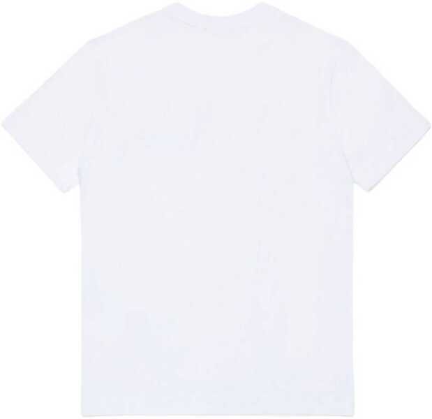 Tricouri Diesel Tadjustk14 T-Shirt WHITE Baieti (BM 18679489) 2