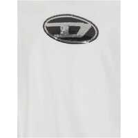 Tricouri pentru Fete - Tricouri Diesel Tsequinsg T-Shirt WHITE Fete (BM 18679501) - B-mall.ro