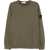 Stone Island Organic Cotton Hooded Sweatshirt GREEN