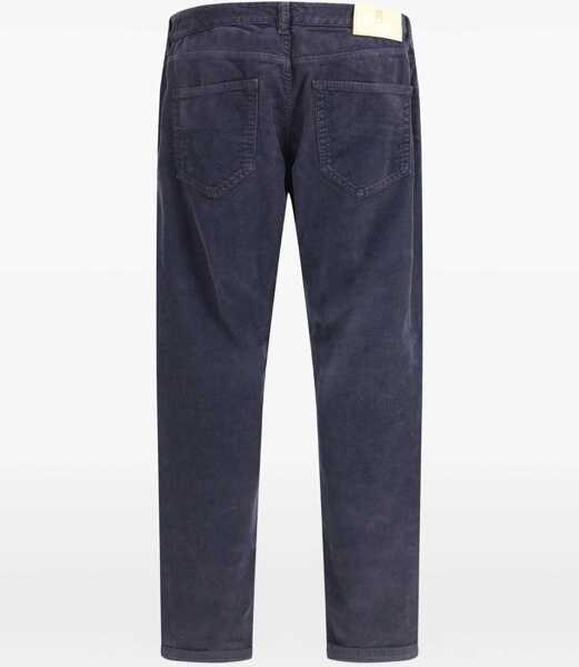 Pantaloni casual PT TORINO Corduroy design Pants NAVY SCURO Barbati (BM 18679654) 2