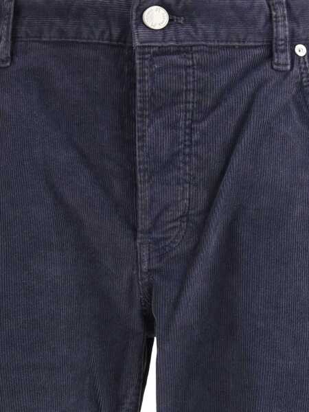 Pantaloni casual PT TORINO Corduroy design Pants NAVY SCURO Barbati (BM 18679654) 3