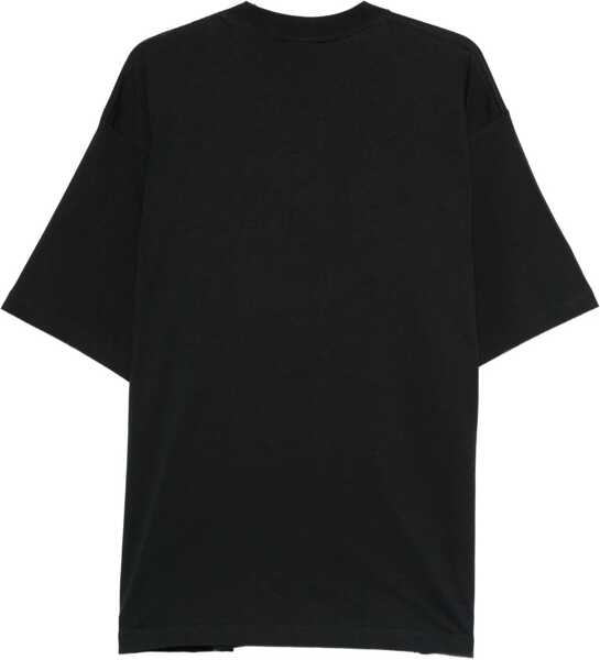 Tricouri Balenciaga Bb T-Shirt In Cotton BLACK Barbati (BM 18679666) 2