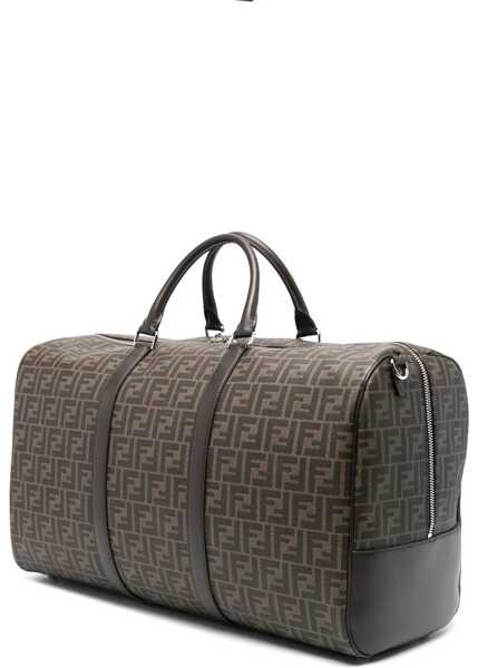 Genti de voiaj de mana Fendi Large Boston Ff Duffle BEIGE Barbati (BM 18679681) 2