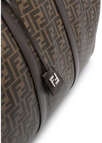 Genti de voiaj de mana Fendi Large Boston Ff Duffle BEIGE Barbati (BM 18679681) 3