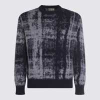 Pulovere Piacenza 1733 Blue Wool Knitwear Barbati