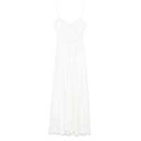 Rochii Self-Portrait Self-Portrait White Cotton Maxi Dress