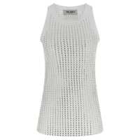 Topuri The Attico Rhinestone Tank Top Femei