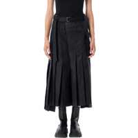 Fuste Sacai Pleated Midi Skirt Femei