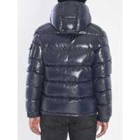 Geci pentru Barbati - Geci Moncler Maya Puffer Jacket BLUE Barbati (BM 18682587) - B-mall.ro