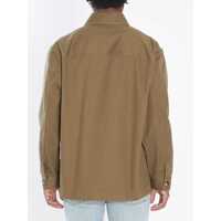 Camasi Saint Laurent pentru Barbati - Camasi Saint Laurent Cassandre Overshirt GREEN Barbati (BM 18682638) - B-mall.ro