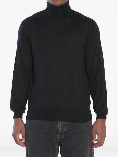 Pulovere Saint Laurent Wool Turtleneck Sweater Black Barbati (BM 18682812) 1