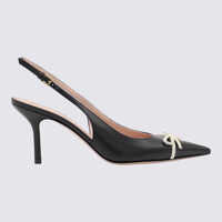 Pantofi cu toc Valentino Garavani Black Leather Pumps Femei