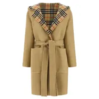 Paltoane Burberry 'Hampshire' Reversible Coat Femei
