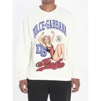 Pulovere Sweatshirt With Pin-Up Print Barbati