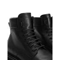 Bocanci pentru Barbati - Bocanci Dolce & Gabbana Dolce & Gabbana Leather Lace-Up Boots Black Barbati (BM 18683409) - B-mall.ro