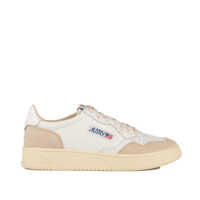 Sneakers Autry Medalist Low Suede And White Leather Sneakers Barbati