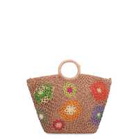 Genti de mana Made For A Woman Daddy Fleur M Raffia Handbag Femei