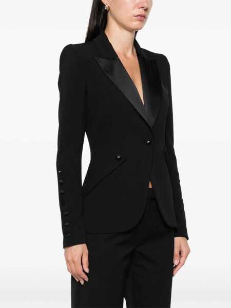 Geci Elisabetta Franchi Elisabetta Franchi Jackets Black Femei (BM 18684564) 3