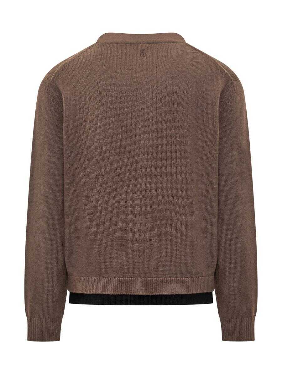 Cardigane JW Anderson JW Anderson Jw Anderson Cardigan BROWN Barbati (BM 18685014) 2